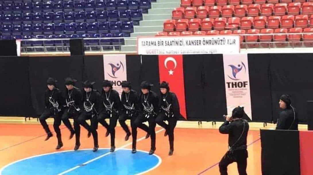 Halk Oyunları Ekibimiz Türkiye Dördüncüsü Oldu.