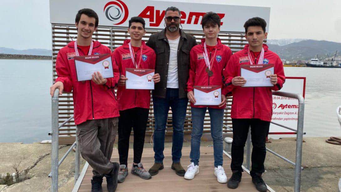 Kano Yarışmalarında İl Şampiyonları Beşikdüzü Anadolu Lisesi'nden