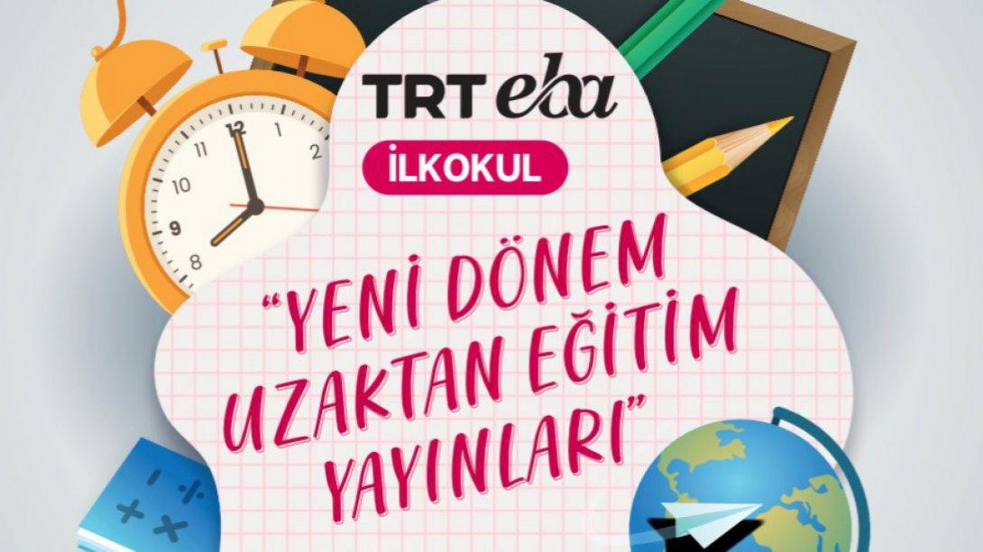 EBA TV Yeni Dönem Uzaktan Eğitim Yayınları (İlkokul)