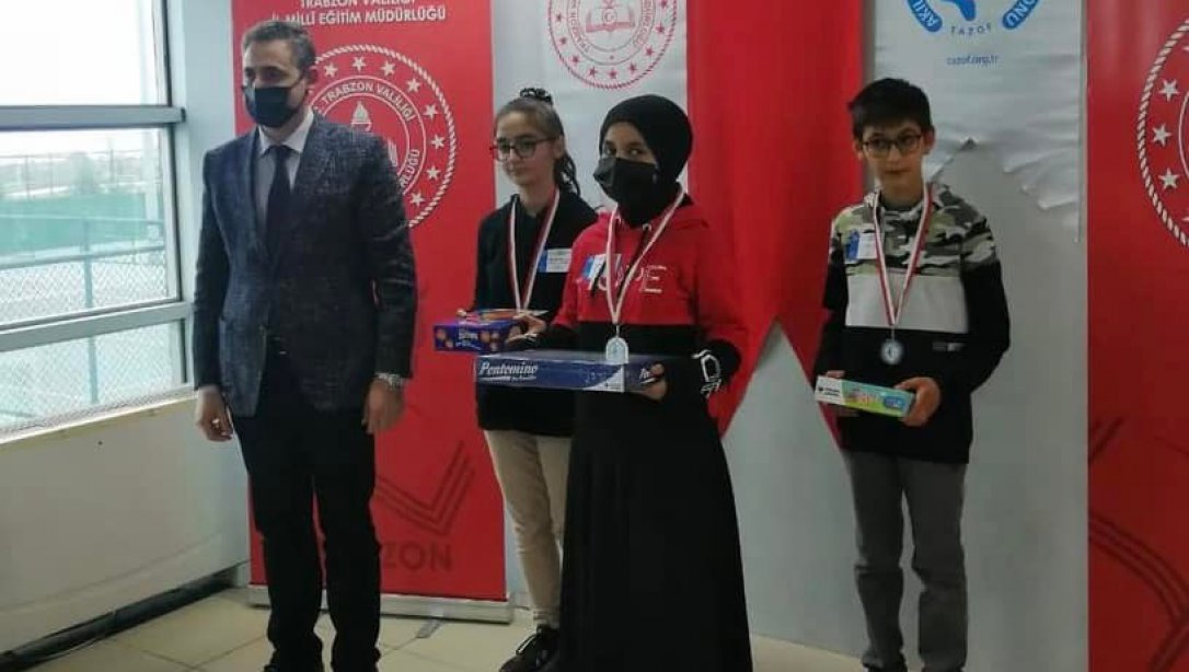 Türkiye Akıl ve Zeka Oyunları Turnuvasında İL ÜÇÜNCÜLÜĞÜ 