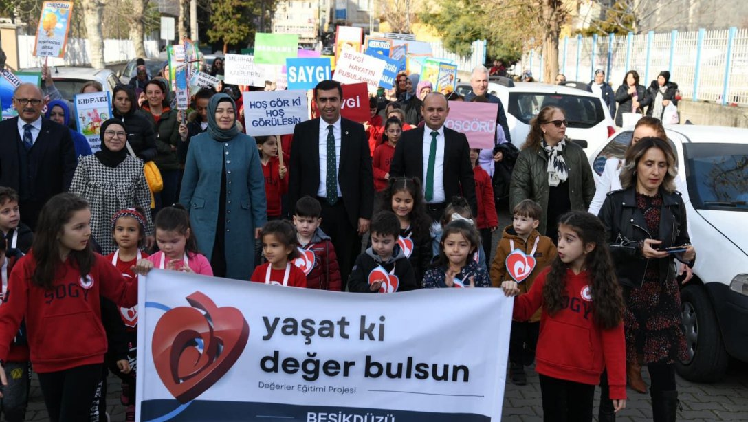 #YaşatKiDeğerBulsun Projesi Kapsamında Yürüyüşümüzü Gerçekleştirdik.