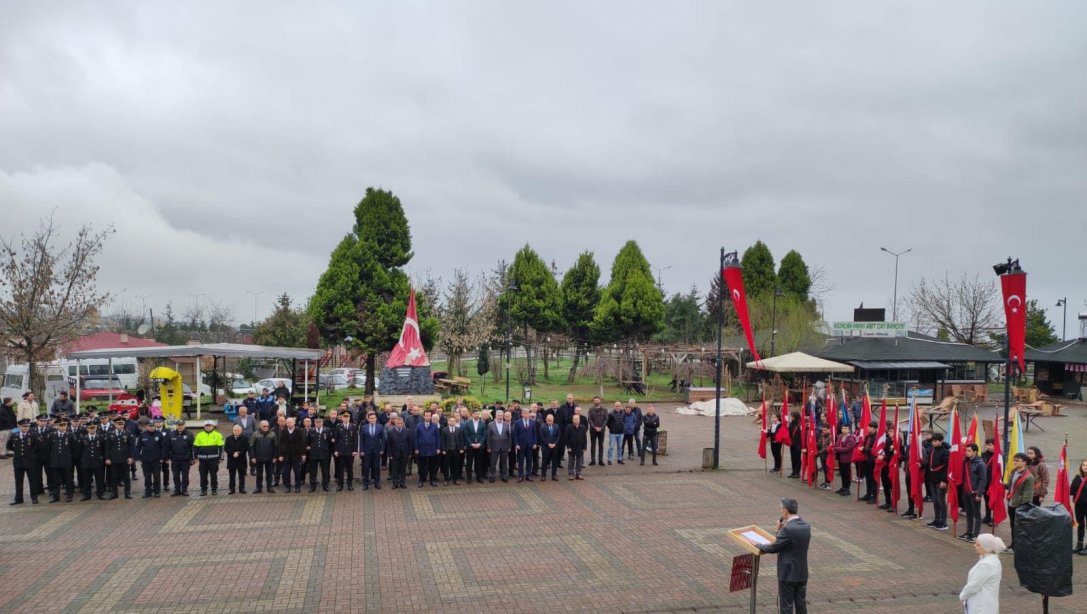 18 Mart Şehitleri Anma Günü ve Çanakkale Zaferi Çelenk Sunma Töreni