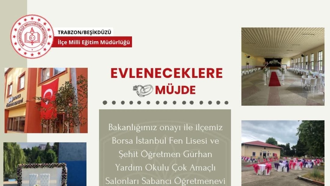 Evleneceklere Müjde