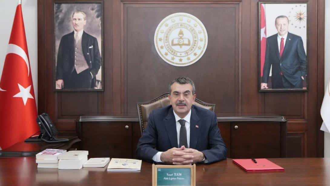 Milli Eğitim Bakanımız Sayın Yusuf Tekin'in 29 Ekim Cumhuriyet Bayramı Mesajı