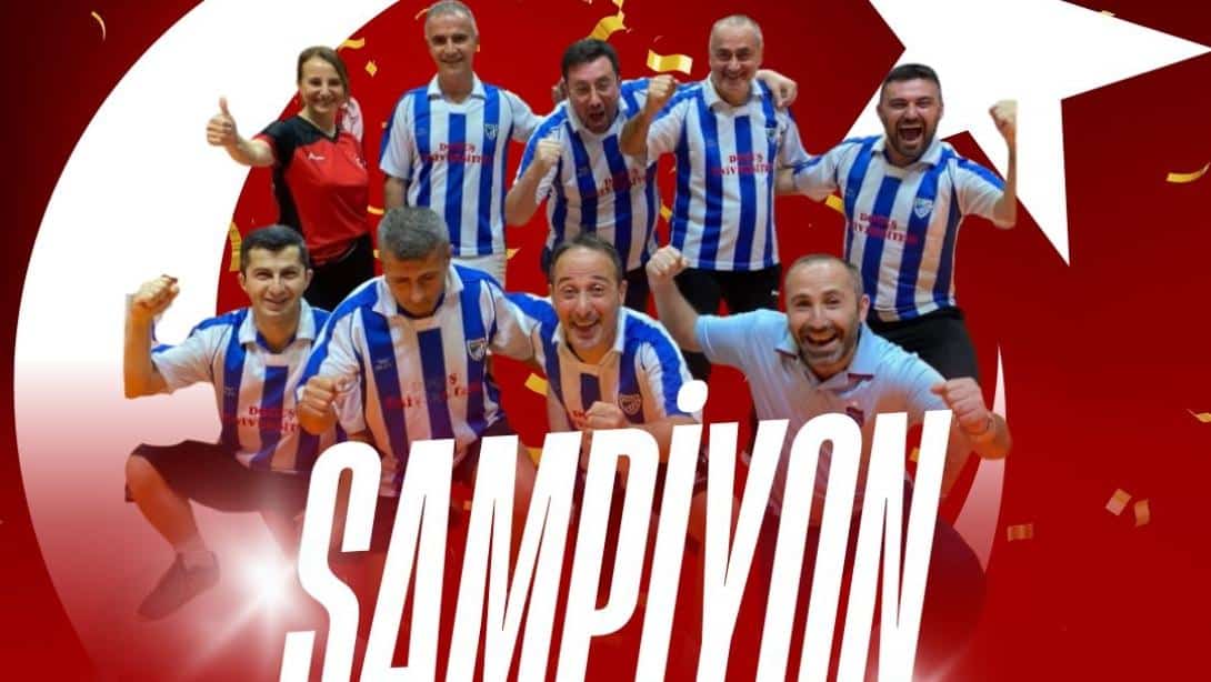 24 Kasım Öğretmenler Günü Voleybol Turnuvası Şampiyonu 