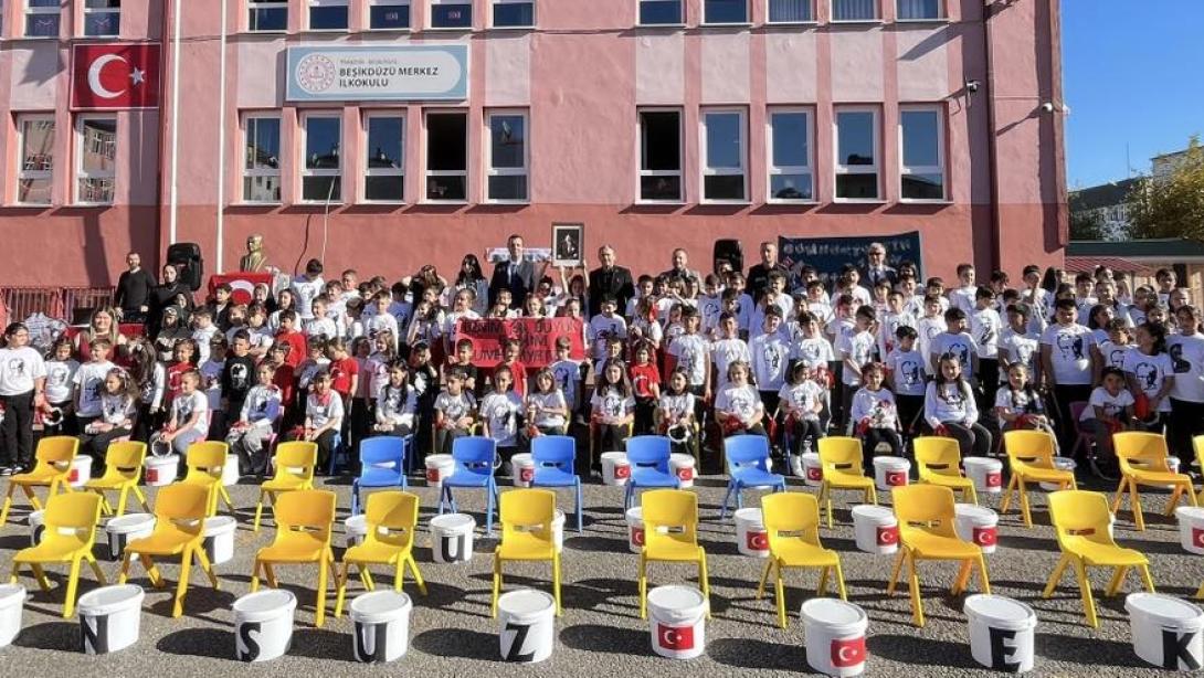 Merkez İlkokulu'muzun 29 Ekim Cumhuriyet Bayramı Etkinliği